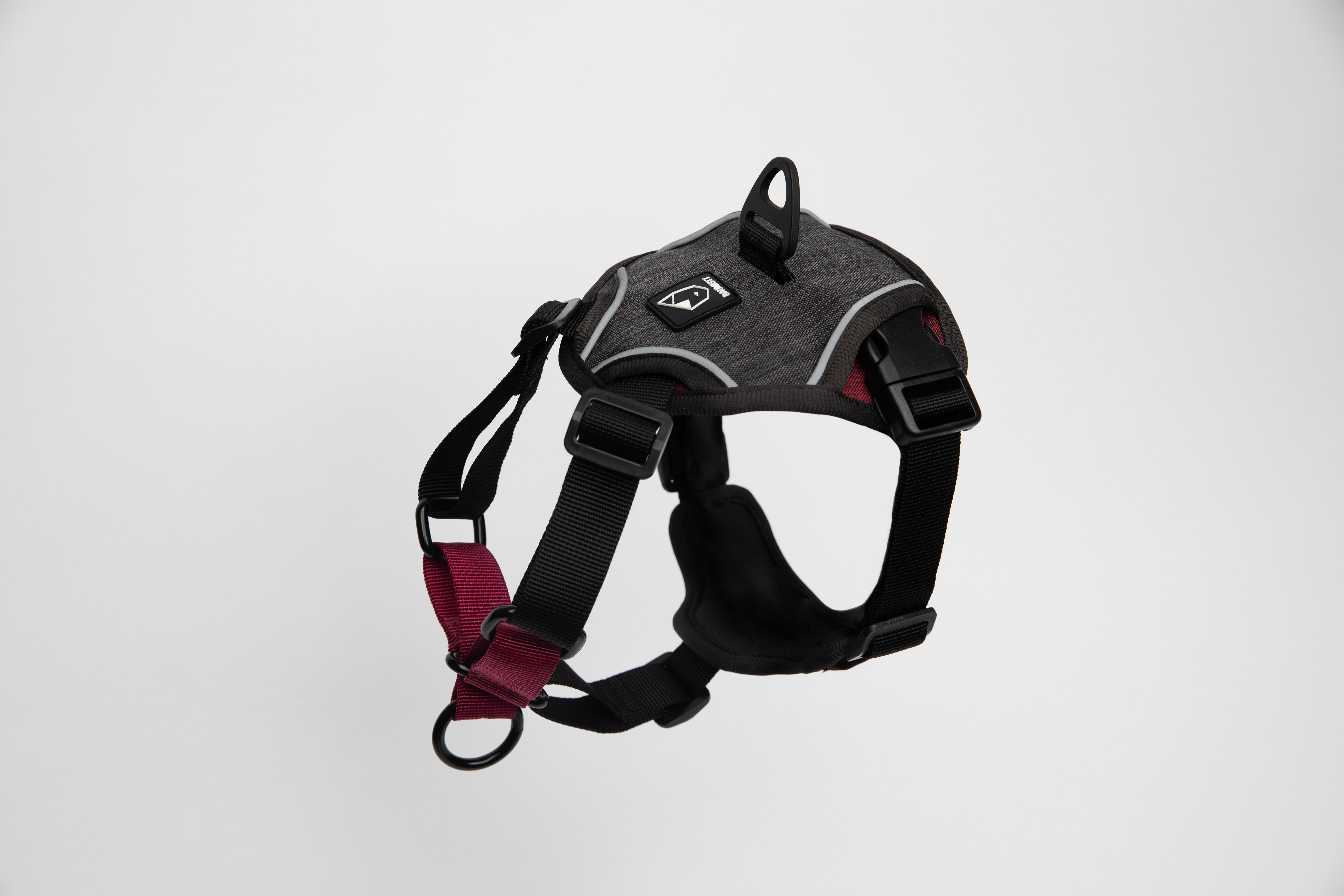 BAUMUTT no pull dog harness, dusk sku, side view 
